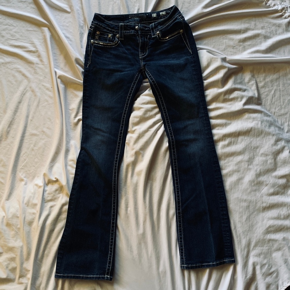 SZ 27 Miss Me Bootcut Jeans